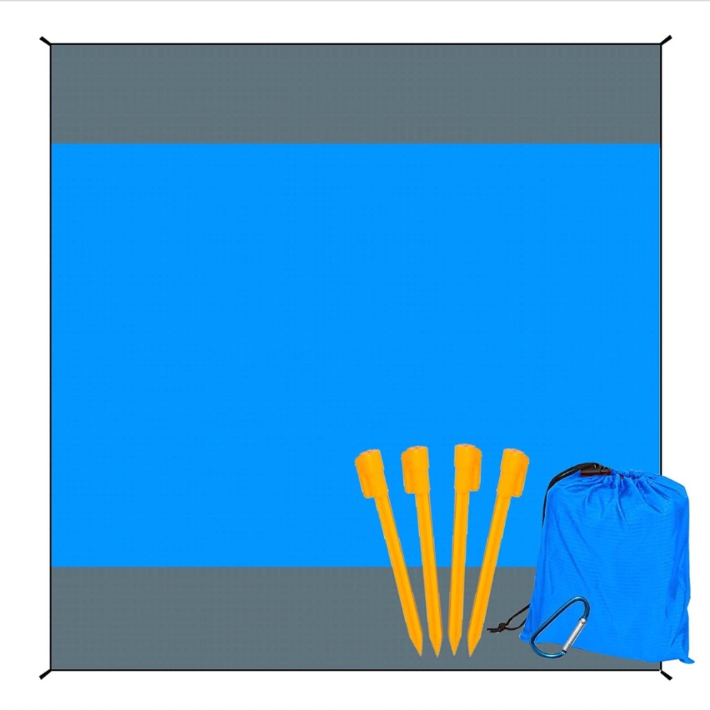 NEW Extra Large 79"x83" Waterproof Sand Proof Picnic Mat/Beach Blanket